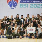 Membanggakan! Tim Bola Basket Putri BRI Raih Juara 3 di Liga Jasa Keuangan 2025