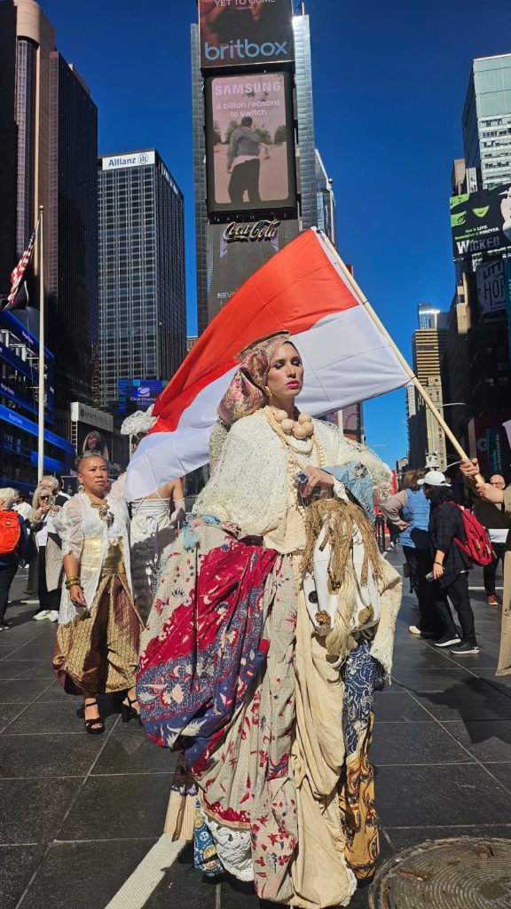 Dari Wonosobo ke Times Square, Rami Indonesia Bawa Merah Putih dan Pesan Keberlanjutan